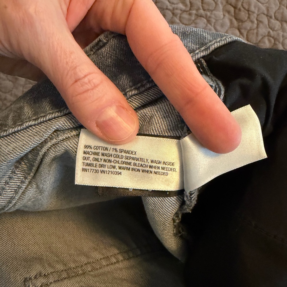 Universal Thread Highest Straight Gray Jeans 10r … - image 8